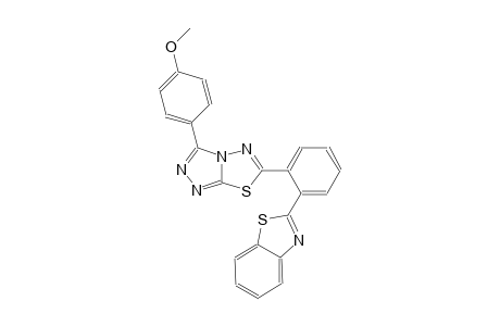 benzothiazole, 2-[2-[3-(4-methoxyphenyl)[1,2,4]triazolo[3,4-b][1,3,4]thiadiazol-6-yl]phenyl]-