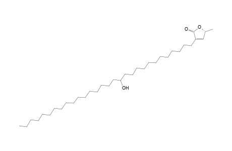 (13'R,5S)-3-(13'-Hydroxytriacontyl)-5-methylfuran-2(5H)-one(reticulatamol)