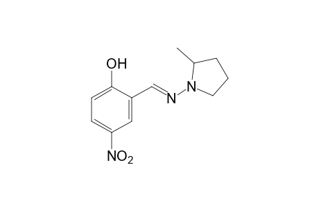 2-[N-(2-methyl-1-pyrrolidinyl)formimidoyl]-4-nitrophenol