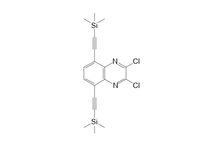 2,3-dichloro-5,8-bis((trimethylsilyl)ethynyl)quinoxaline