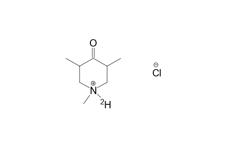 1,3,5-TRIMETHYL-4-PIPERIDONE-DEUTEROCHLORIDE