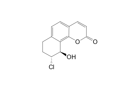 (9R,10R)-9-Chloro-10-hydroxy-7,8,9,10-tetrahydro-benzo[h]chromen-2-one