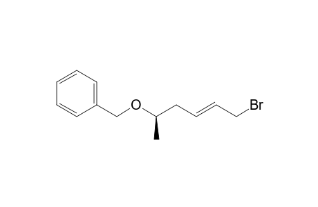 [(E,1R)-5-bromo-1-methyl-pent-3-enoxy]methylbenzene