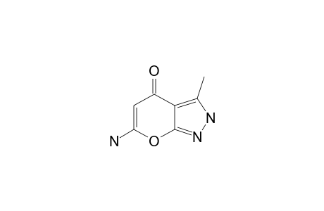 6-AMINO-3-METHYL-2H-PYRANO-[2,3-C]-PYRAZOL-4-ONE