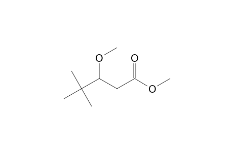 4,4-Dimethyl-3-methoxy-valeric acid, methyl ester