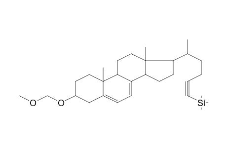[5-(3-Methoxymethoxy-10,13-dimethyl-2,3,4,9,10,11,12,13,14,15,16,17-dodecahydro-1H-cyclopenta[a]phenanthren-17-yl)-hex-1-ynyl]-trime