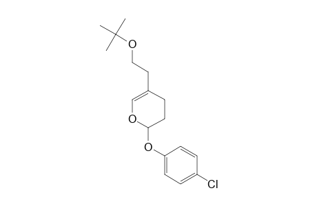 2H-Pyran, 2-(4-chlorophenoxy)-5-[2-(1,1-dimethylethoxy)ethyl]-3,4-dihydro-