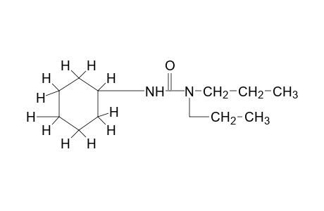 3-cyclohexyl-1,1-dipropylurea
