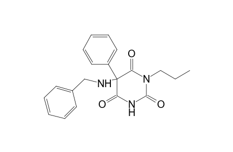 5-BENZYLAMINO-5-PHENYL-1-PROPYLBARBITURIC-ACID