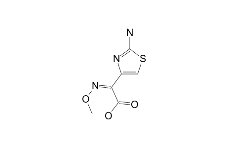 2-Amino-alpha-(methoxyimino)-4-thiazoleacetic acid, predominantly syn