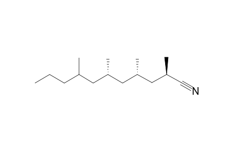 2,4,6,8-Tetramethylundecanitrile isomer