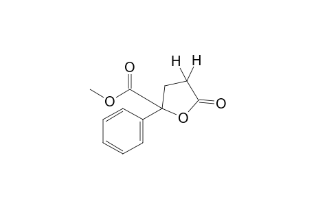 5-oxo-2-phenyltetrahydro-2-furoic acid, methyl ester