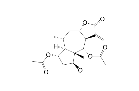 2-ALPHA,6-ALPHA-DIACETOXY-4-BETA-HYDROXY-11-(13)-PSEUDOGUAIEN-12,8-ALPHA-OLIDE