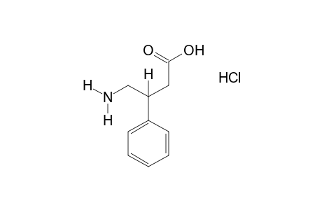 4-Amino-3-phenylbutyric acid HCl