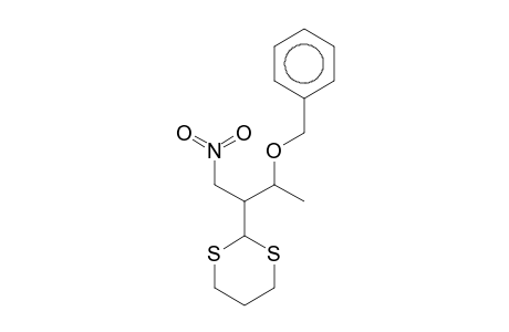 2-(2-Benzyloxy-1-nitromethylpropyl)[1,3]dithiane
