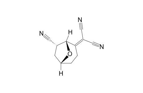 rel-(1R,5R,7R)-7-Cyano-8-oxabicyclo[3.2.1]octan-2-ylidenemalononitrile