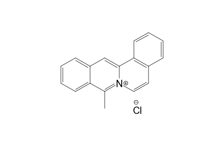 8-METHYLDIBENZO-[A,G]-QUINOLIZINIUMCHLORIDE