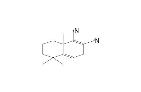 1,2,3,4,4A,7-HEXAHYDRO-1,1,4A-TRIMETHYLNAPHTHALENE-5,6-DICARBONITRILE