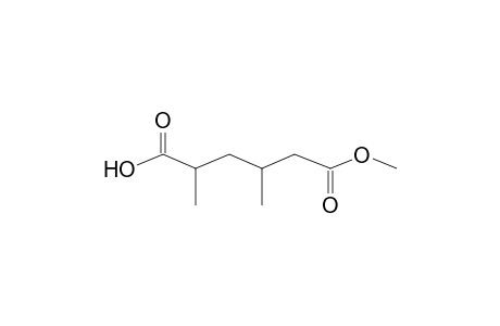 6-Methoxy-2,4-dimethyl-6-oxohexanoic acid