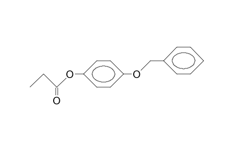 Propionic acid, P-benzyloxyphenyl ester