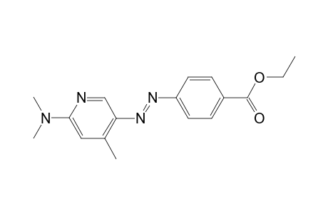 Ethyl 4-{(E)-[6-(dimethylamino)-4-methylpyridin-3-yl]diazenyl}benzoate