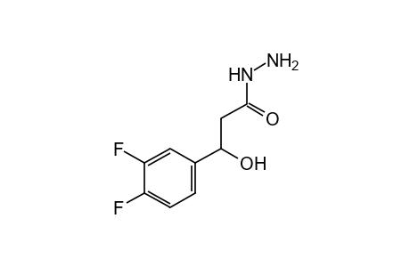 3-(3,4-difluorophenyl)hydracrylic acid, hydrazide