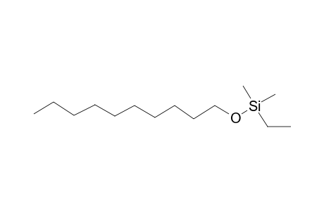 1-Ethyl(dimethyl)silyloxydecane