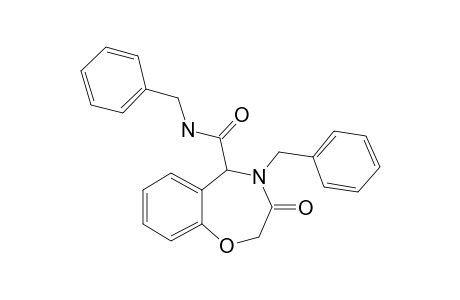 N,4-Dibenzyl-3-oxo-2,3,4,5-tetrahydrobenzo[F][1,4]oxazepine-5-carboxamide