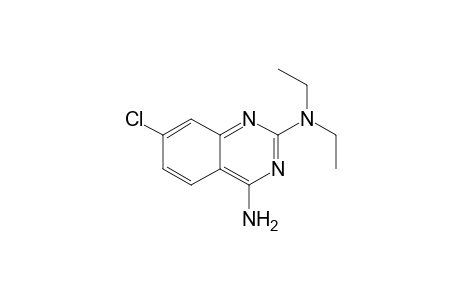 (4-amino-7-chloro-quinazolin-2-yl)-diethyl-amine