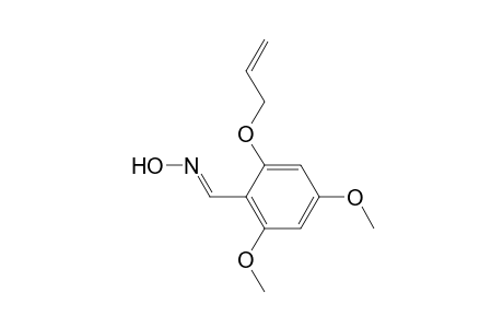 (1E)-2,4-dimethoxy-6-prop-2-enoxybenzaldehyde oxime