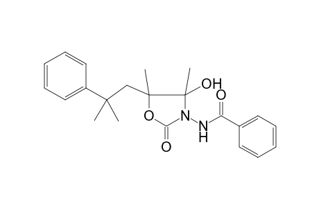 Benzamide, N-[dihydro-4-hydroxy-4,5-dimethyl-5-(2-methyl-2-phenylpropyl)-2-oxo-3(2H)-oxazolyl]-