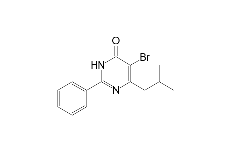 5-Bromo-6-isobutyl-2-phenylpyrimidin-4(3H)-one