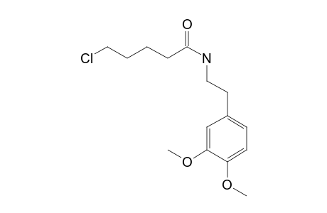 5-Chlorovaleramide, N-(3,4-dimethoxyphenethyl)-