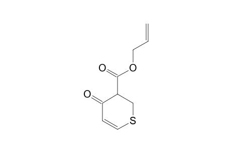 ALLYL-3,4-DIHYDRO-4-OXO-2H-THIINE-3-CARBOXYLATE;KETO-FORM