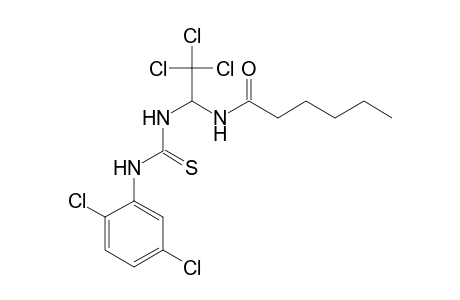 1-(2,5-Dichlorophenyl)-3-(2,2,2-trichloro-1-hexanamidoethyl)-2-thiourea