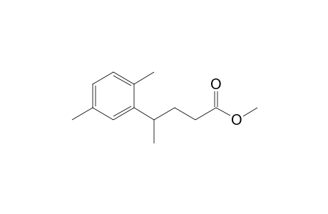 Valeric acid, 4-(2,5-xylyl)-, methyl ester