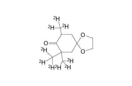 4,4-ETHYLENEDIOXY-2,6,6-TRI-(D(3)-METHYL)-CYClOHEXANONE