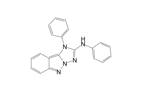 1-PHENYL-2-(PHENYLAMINO)-1H-1,2,4-TRIAZOLO-[2,3-B]-INDAZOLE