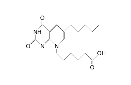 6-(2,4-Dioxo-6-pentyl-2,3,4,8-tetrahydro-pyrido[2,3]pyrimidin-8-yl)-hexanoic acid