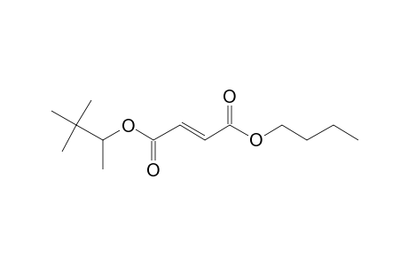 Fumaric acid, butyl 3,3-dimethylbut-2-yl ester