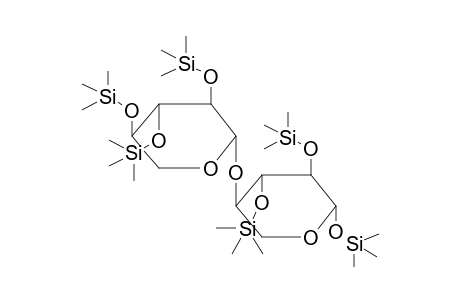 TRIMETHYLSILYL 4-O-(2',3',4'-TRI-O-TRIMETHYLSILYL-BETA-D-XYLOPYRANOSYL)-2,3-DI-O-TRIMETHYLSILYL-BETA-D-XYLOPYRANOSIDE