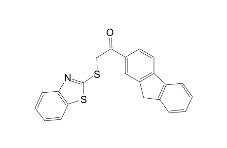 2-(Benzothiazol-2-ylsulfanyl)-1-(9H-fluoren-2-yl)-ethanone
