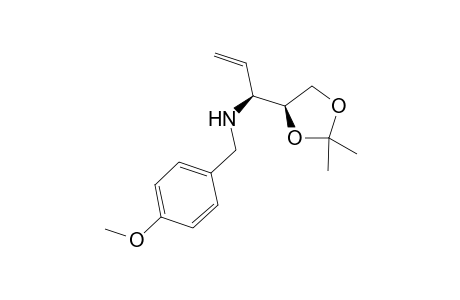 N-[1'-{2",2"-Dimethyl-1",3"-(dioxolan-4"'-yl)prop-2"-enyl]}-4-methoxybenzylamine