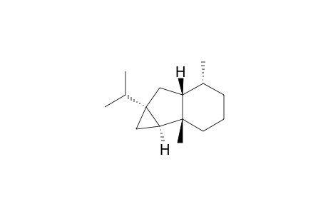 Cycloprop[a]indene, decahydro-1b,5-dimethyl-6a-(1-methylethyl)-, [1aR-(1a.alpha.,1b.beta.,5.alpha.,5a.beta.,6a.alpha.)]-