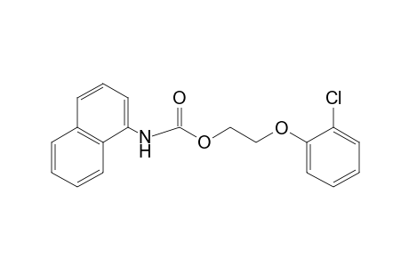 1-NAPHTHALENECARBAMIC ACID, 2-/O- CHLOROPHENOXY/ETHYL ESTER