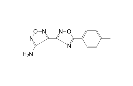 4-[5-(4-methylphenyl)-1,2,4-oxadiazol-3-yl]-1,2,5-oxadiazol-3-amine