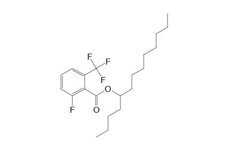 2-Fluoro-6-trifluoromethylbenzoic acid, 5-tridecyl ester