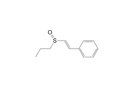 (E)-1-n-Propanesulfinyl-2-phenylethene