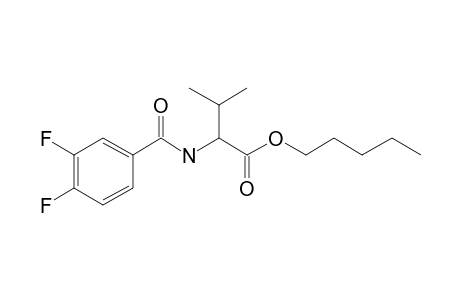 L-Valine, N-(3,4-difluorobenzoyl)-, pentyl ester