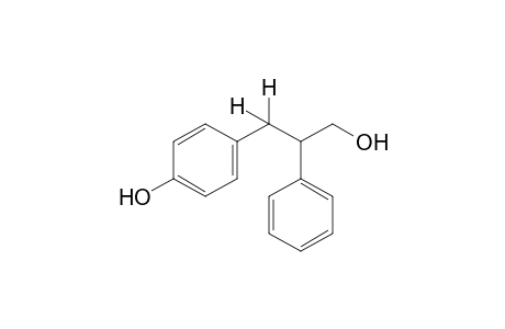 3-(p-hydroxyphenyl)-2-phenyl-1-propanol